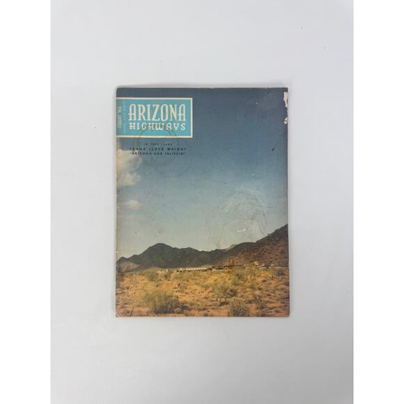 Vintage Ephemera - Arizona Highways Magazine February 1956 - Mid Century Western - Picture 1 of 7